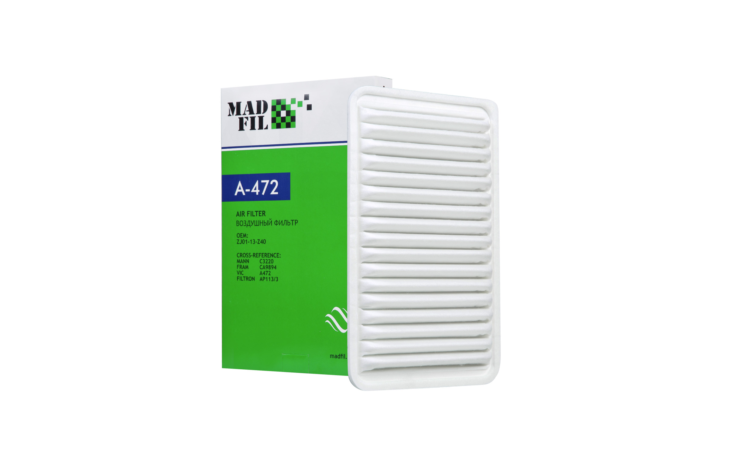 Воздушный фильтр MADFIL A472