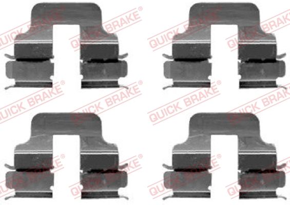 Ремкомплект тормозных колодок QUICK BRAKE 1091247