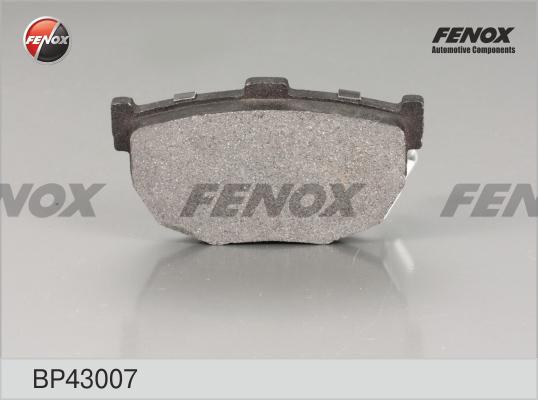 Комплект дисковых тормозных колодок FENOX BP43007