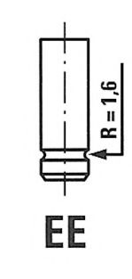 Клапан двигателя выпускной FRECCIA R6122RNT