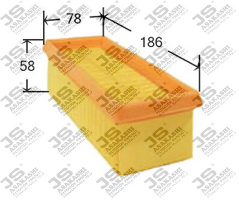 Фильтр воздушный JS-ASAKASHI A0169