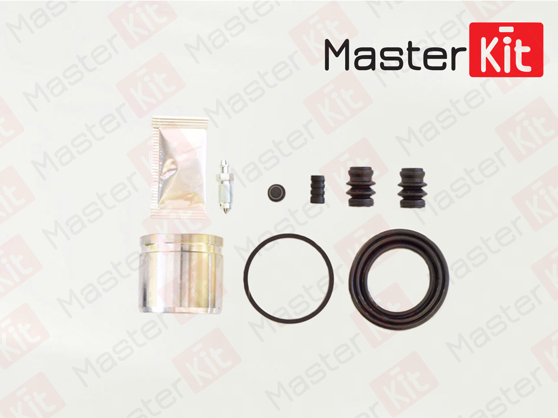 Ремкомплект тормозного суппорта+поршень MASTER KIT 77A1961