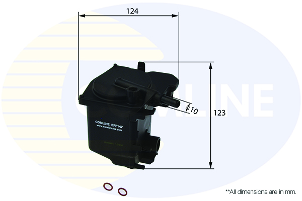 ФИЛЬТР ТОПЛ MAZ 2 16CD 08-/16T 02-/CIT 16HDI/1 COMLINE EFF147