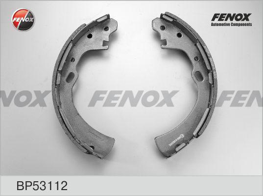 Накладка колодки барабанного тормоза FENOX BP53112