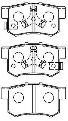Колодки тормозные дисковые AISIN C2N061