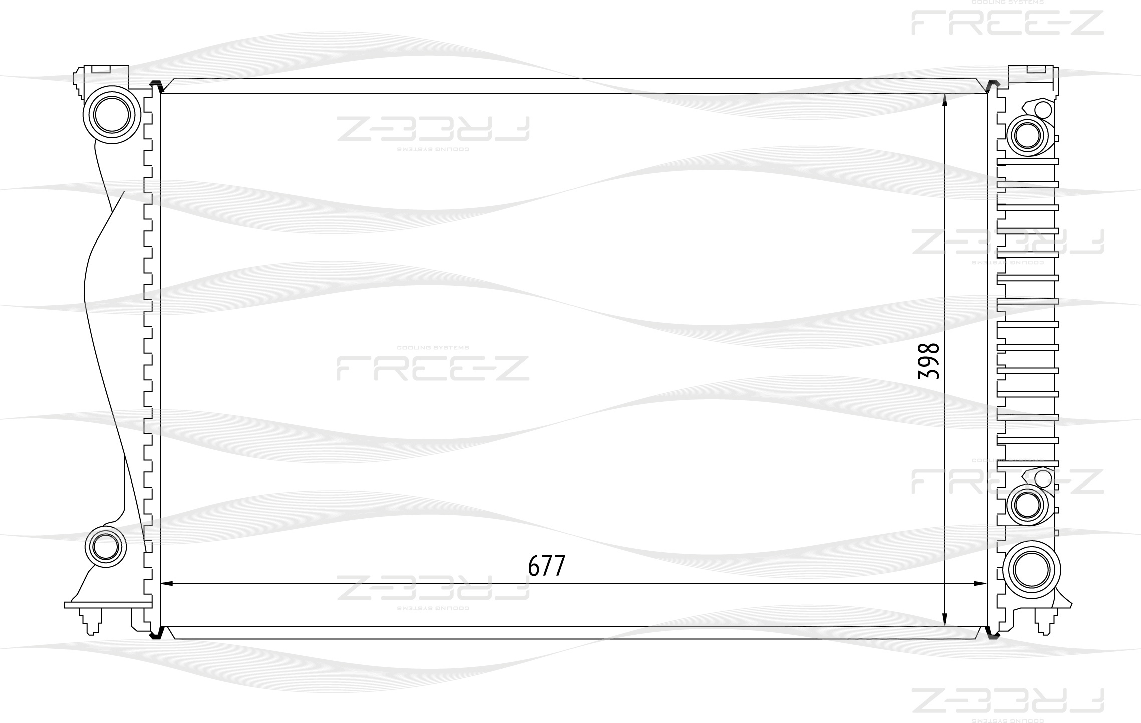 Радиатор FREE-Z KK0102