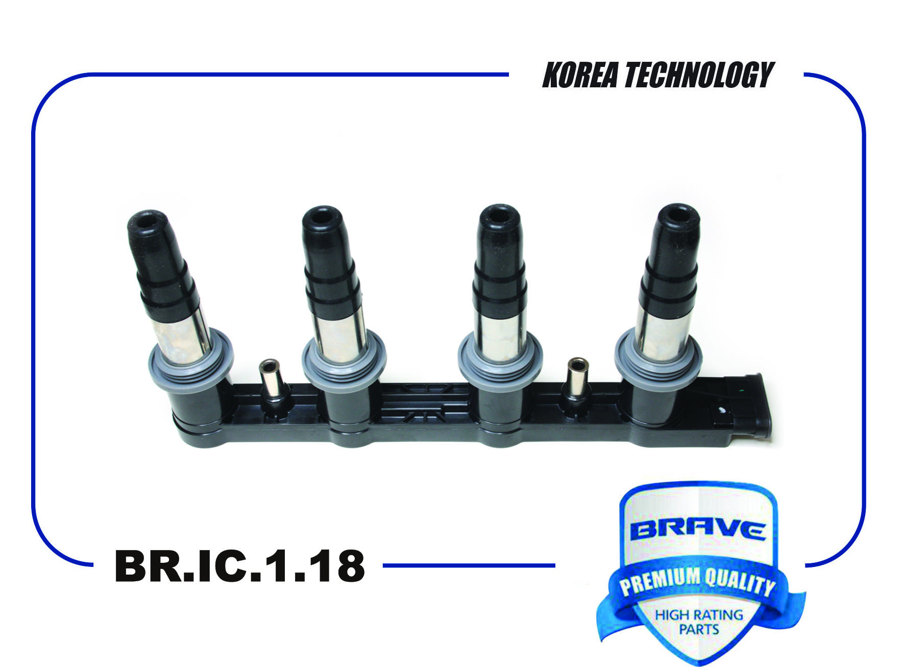 Катушка Зажигания 55570160 Bric118 [Модуль] Chevrolet Cruze 16/1 BRAVE BRIC118