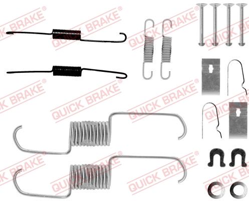 Ремкомплект тормозных колодок QUICK BRAKE 1050743