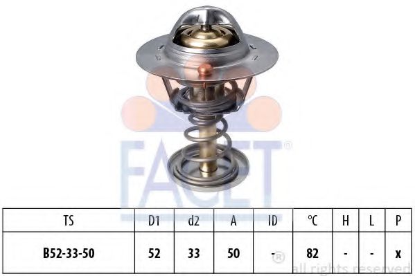 Термостат охлаждающая жидкость FACET 78674S