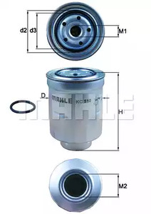 Сменный топливный фильтр KNECHT KC510D