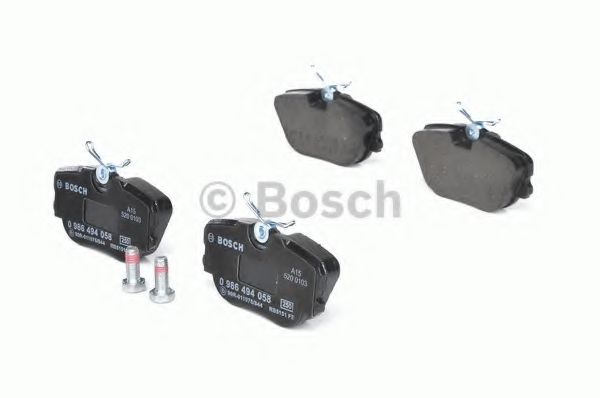 Колодки тормпер BOSCH 0986494058