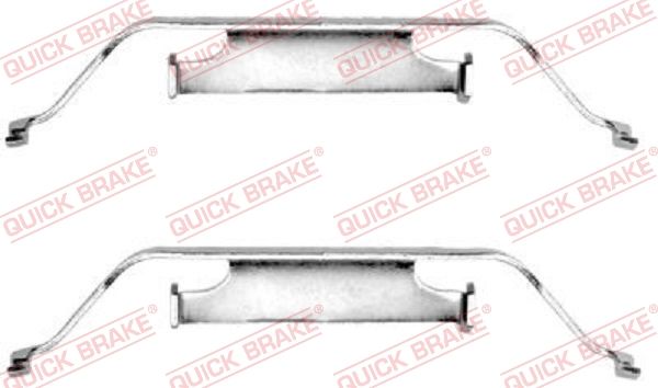 Ремкомплект тормозных колодок QUICK BRAKE 1091096