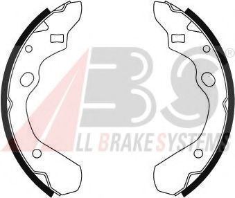 Колодки тормозные барабанные ABS 8843