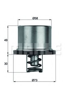 термостат MAHLE THD186