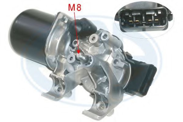 Мотор стеклоочистителя передний ERA 460049