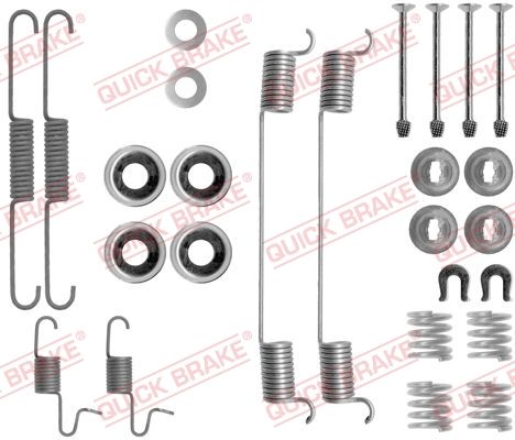 Комплектующие тормозная колодка QUICK BRAKE 1050818