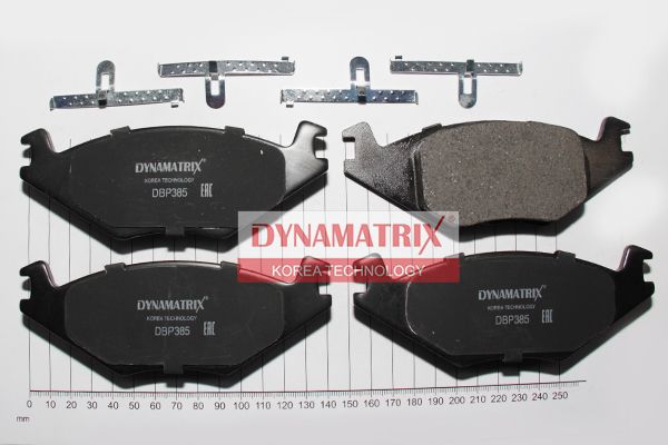 КОМПЛЕКТ КОЛОДОК ДЛЯ ДИСКОВЫХ ТОРМОЗОВ DYNAMATRIX DBP385