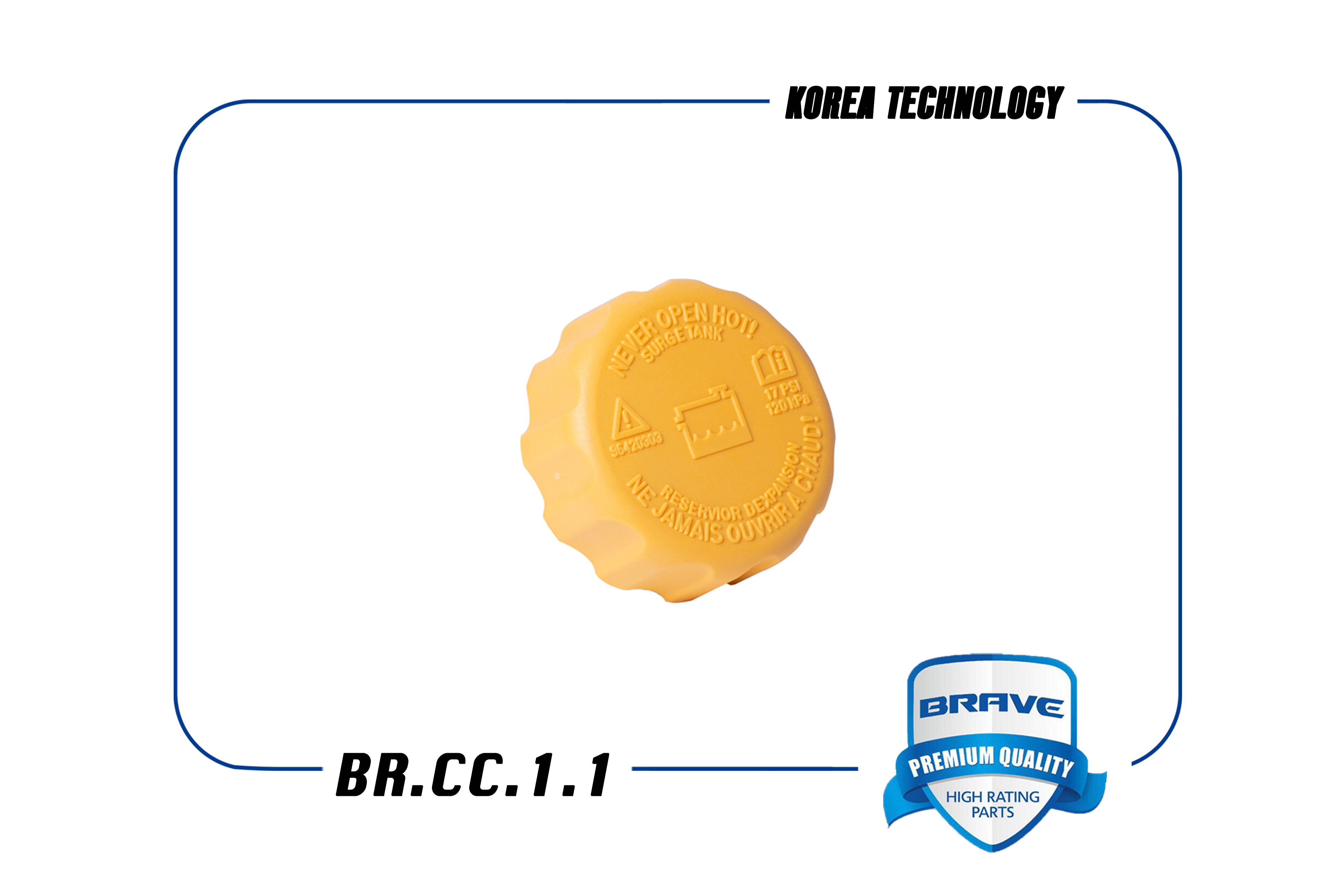 Крышка расширительного бачка 94539597 BRCC11 Ne BRAVE BRCC11