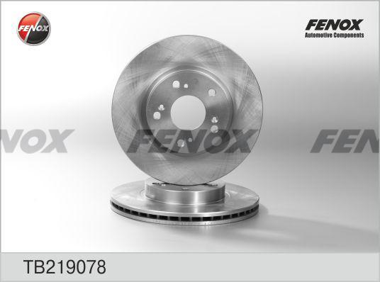 Диск тормозной FENOX TB219078