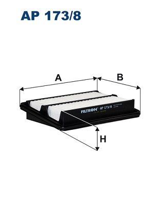 Фильтр Воздушный Ap 173/8 Filtron арт AP1738 FILTRON AP1738