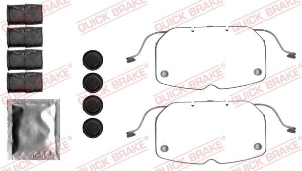 Комплектующие колодки дискового тормоза QUICK BRAKE 1091792