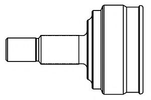 Комплект ШРУСа GSP 841054