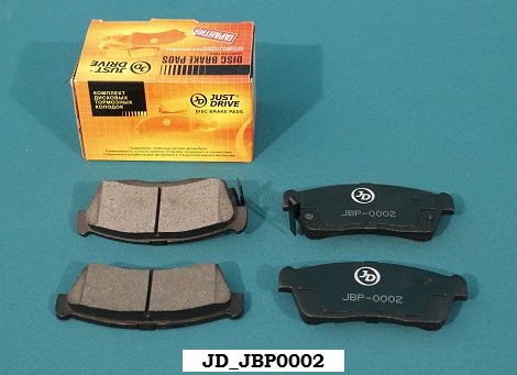 Колодки тормозные JBP0002 JD Boon 04- Move L152 02- TO Passo 04 JD JBP0002