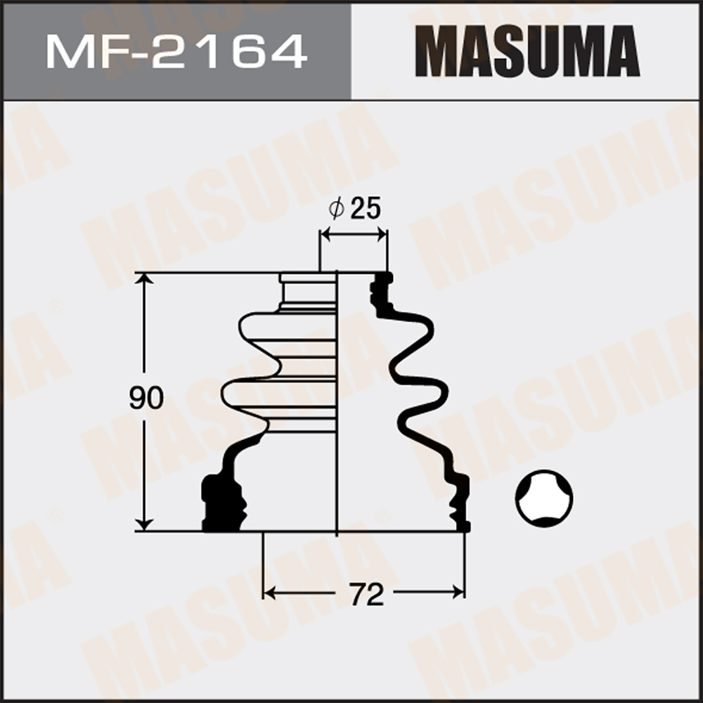 Привода пыльник Masuma MF-2164 MASUMA MF2164