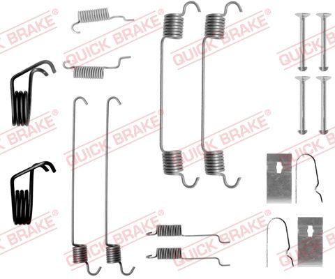 Ремкомплект тормозных колодок QUICK BRAKE 1050799