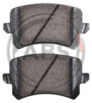 Комплект дисковых тормозных колодок ABS 37739