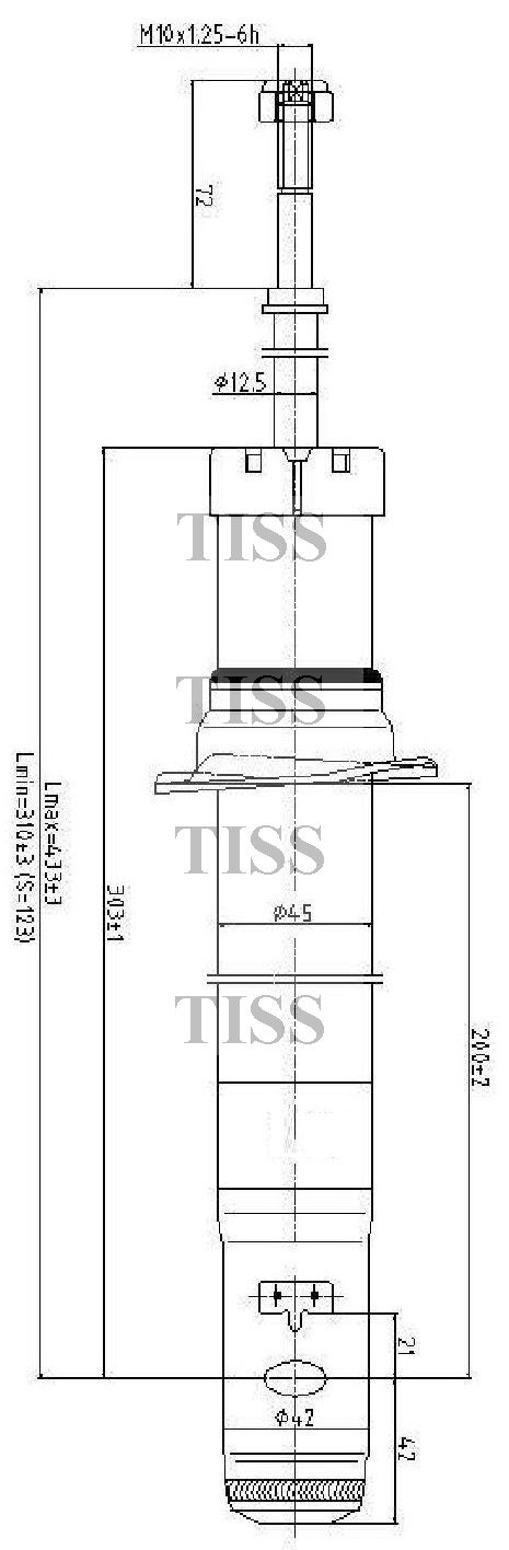 Амортизатор JD JAA0259