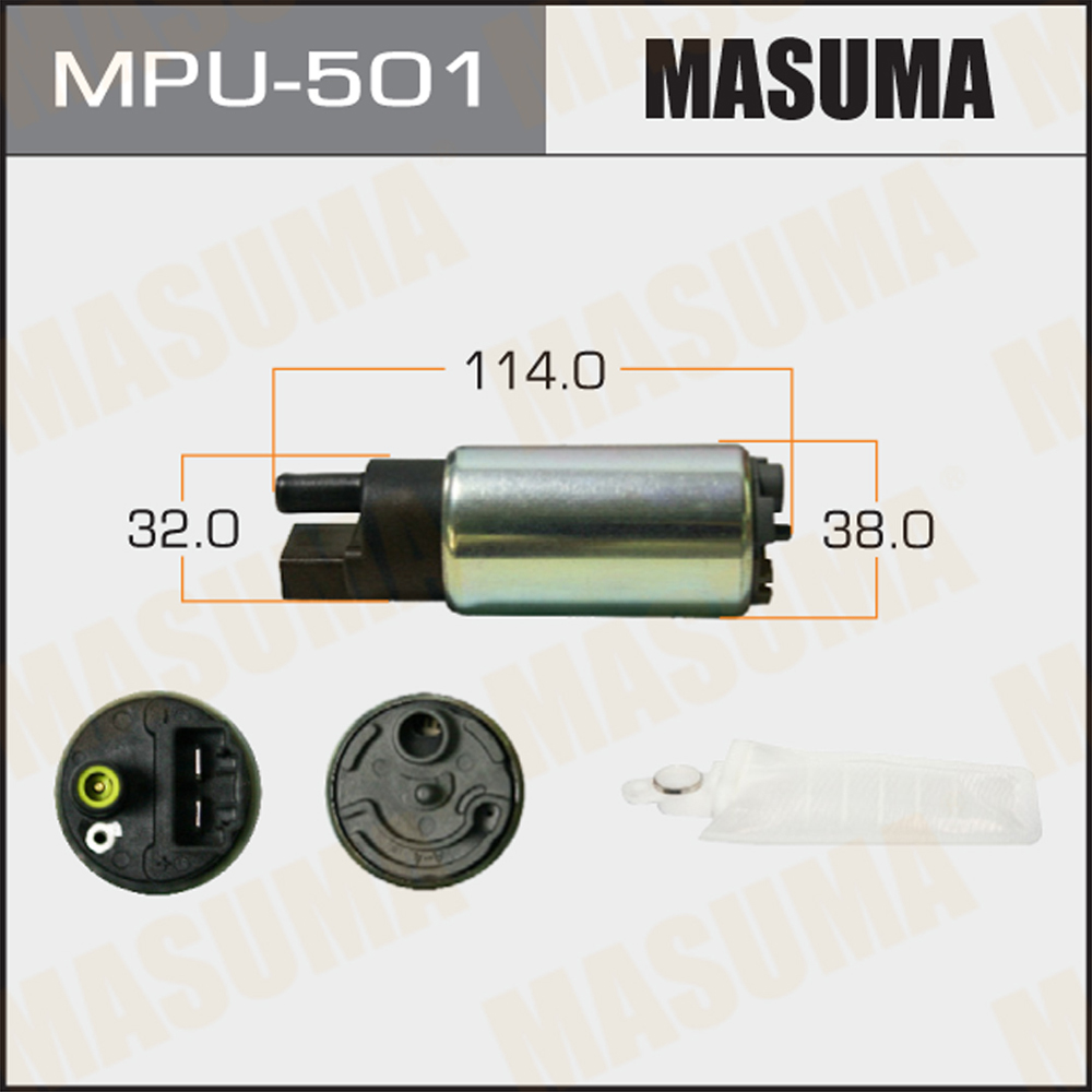 Бензонасос Masuma с фильтром сеткой Honda V=15 MASUMA MPU501