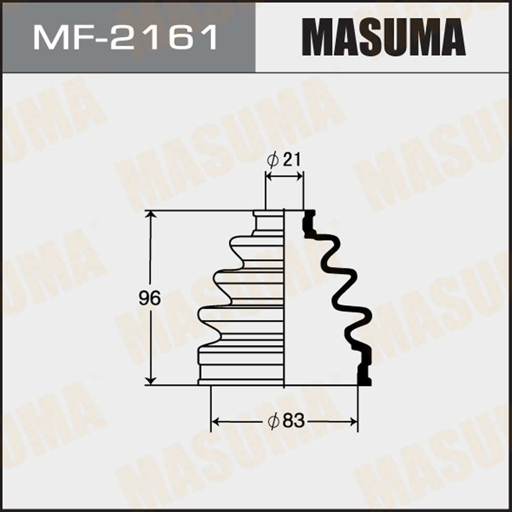 Пыльник шруса пер наруж MASUMA MF2161