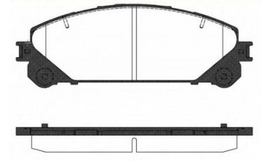 КОЛОДКИ ТОРМОЗНЫЕ KASHIYAMA D2316