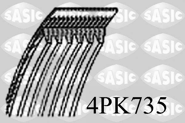 V-Ribbed Belts SASIC 4PK735
