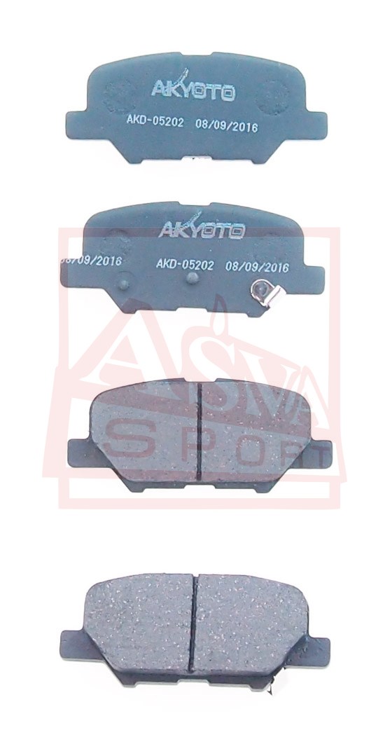 КОЛОДКИ ТОРМОЗНЫЕ AKYOTO AKD05202