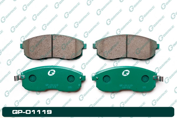 Колодки тормозные дисковые G-BRAKE GP01119