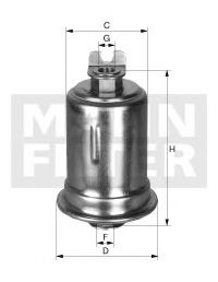 Фильтр топливный MANN WK61426X