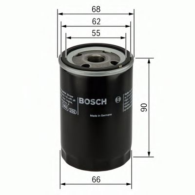 Фильтр масляный BOSCH F026407077