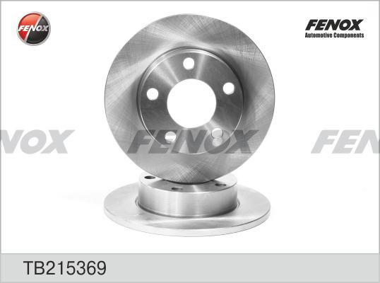 ДИСК ТОРМОЗНОЙ FENOX TB215369