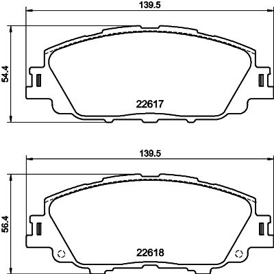 Колодки Тормозные Дисковые | Перед | Toyota Corolla Saloon (_E21_) C NISSHINBO NP1176