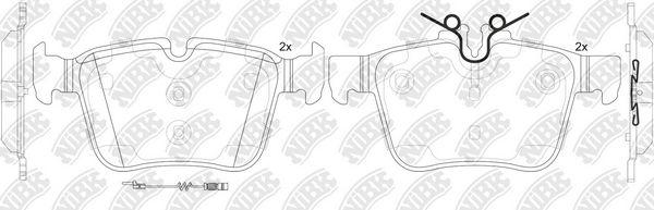 Тормозные колодки NIBK PN0575W