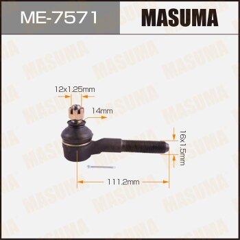 Наконечник рулевой тяги MASUMA  out R/L TA11 MASUMA ME7571