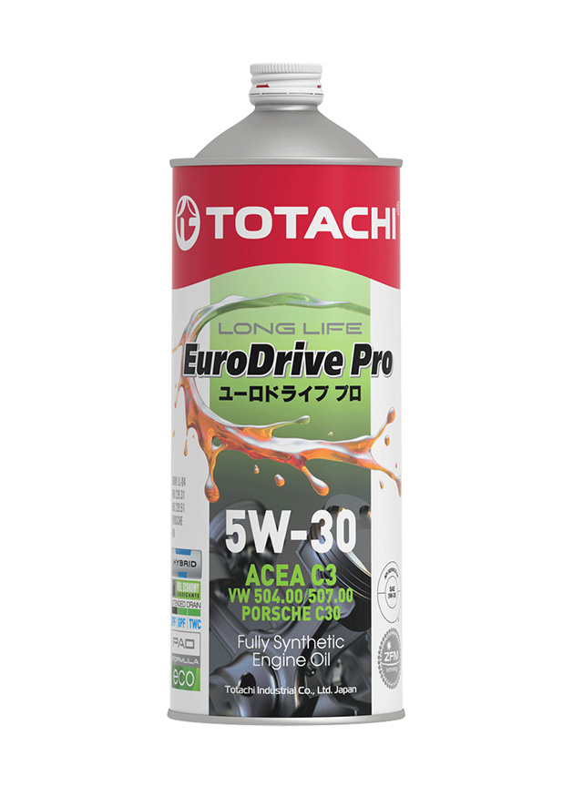 Масло моторное TOTACHI EURODRIVE PRO LL Fully Synthetic 5W-30 1л TOTACHI E7801