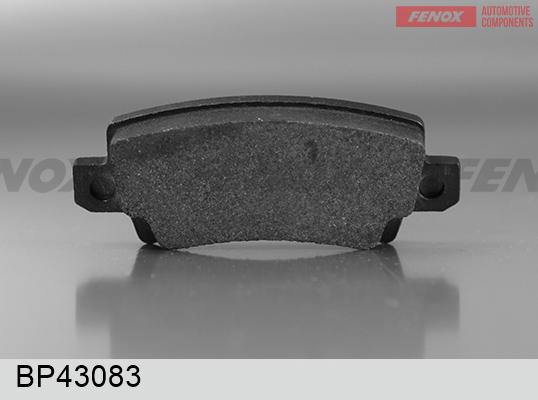 Комплект дисковых тормозных колодок FENOX BP43083