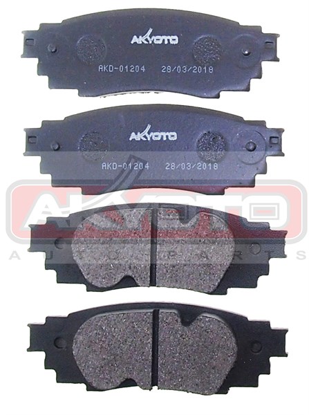 КОЛОДКИ ТОРМОЗНЫЕ AKYOTO AKD01204