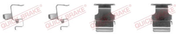 Ремкомплект тормозных колодок QUICK BRAKE 1091673