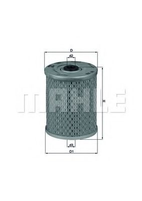 Масляный фильтр KNECHT OX79D