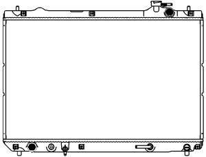 Радиатор основной SAKURA 32711006 SAKURA 32711006