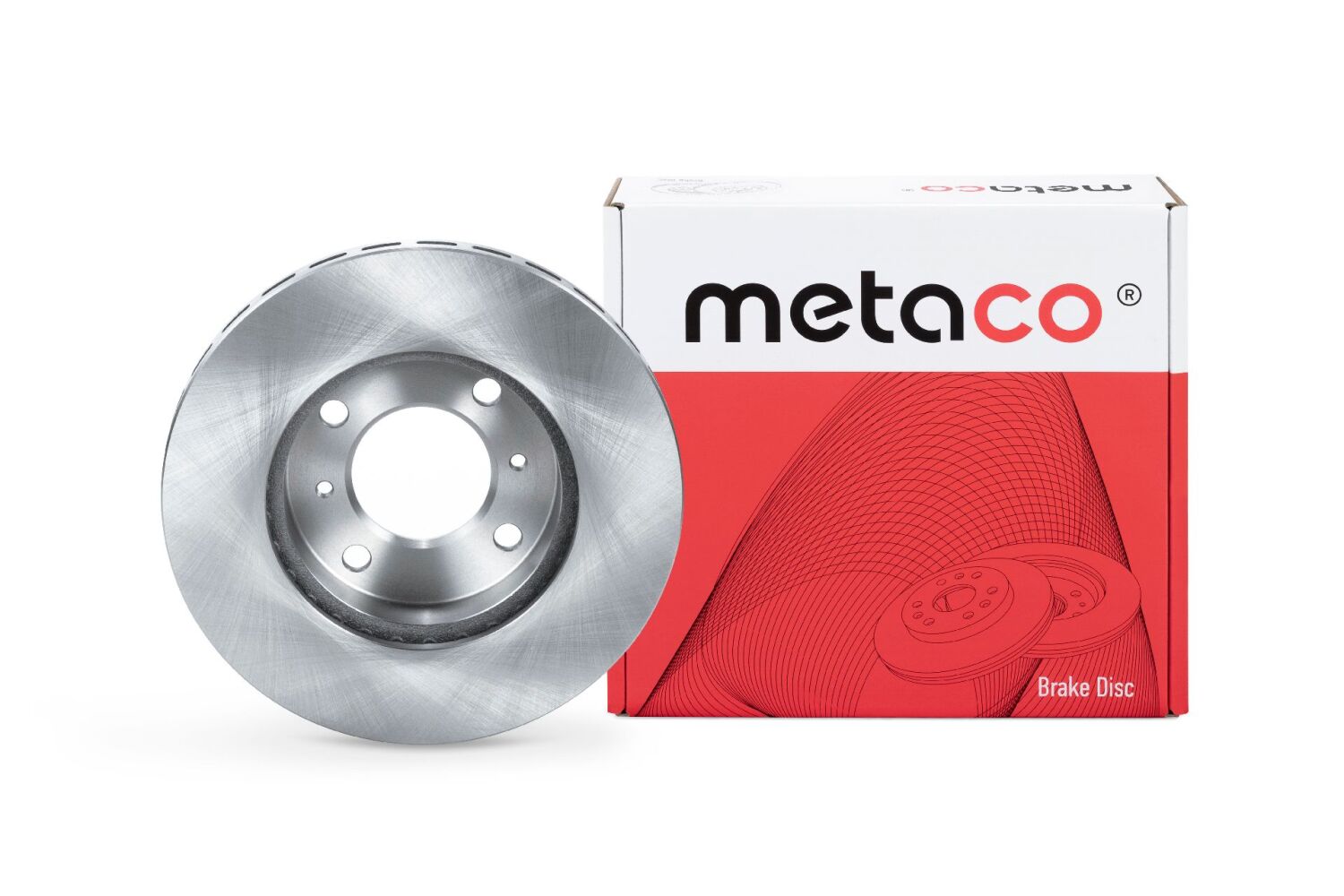 Диск тормозной передний вентилируемый METACO 3050198